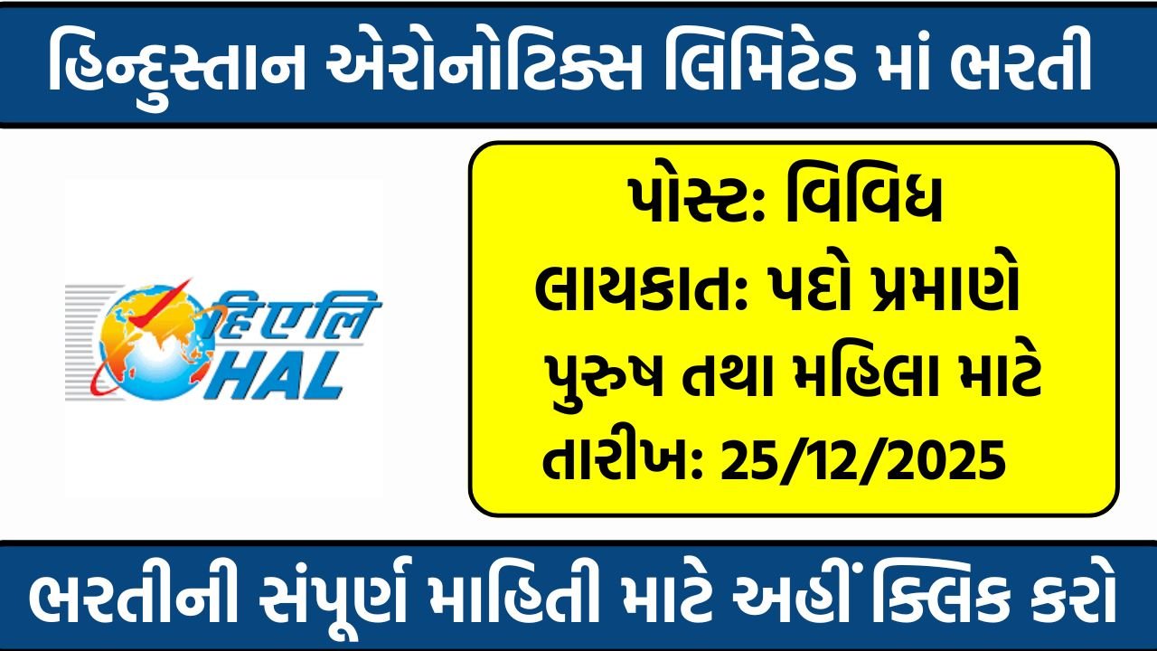 HAL Recruitment 2025