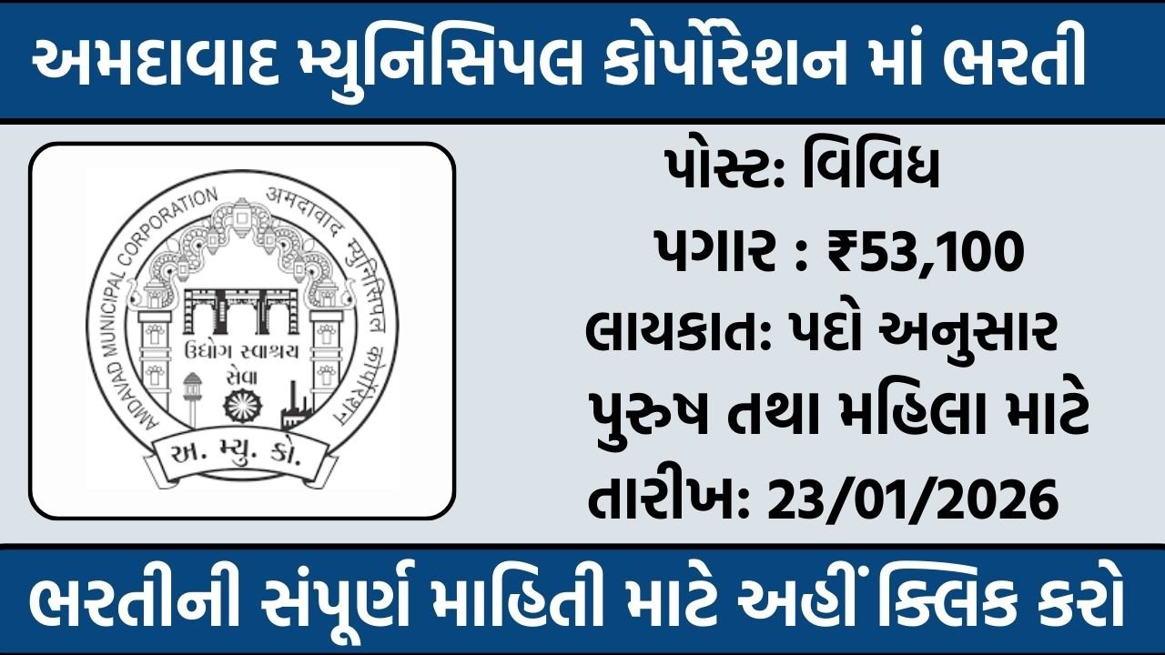 AMC Recruitment 2026