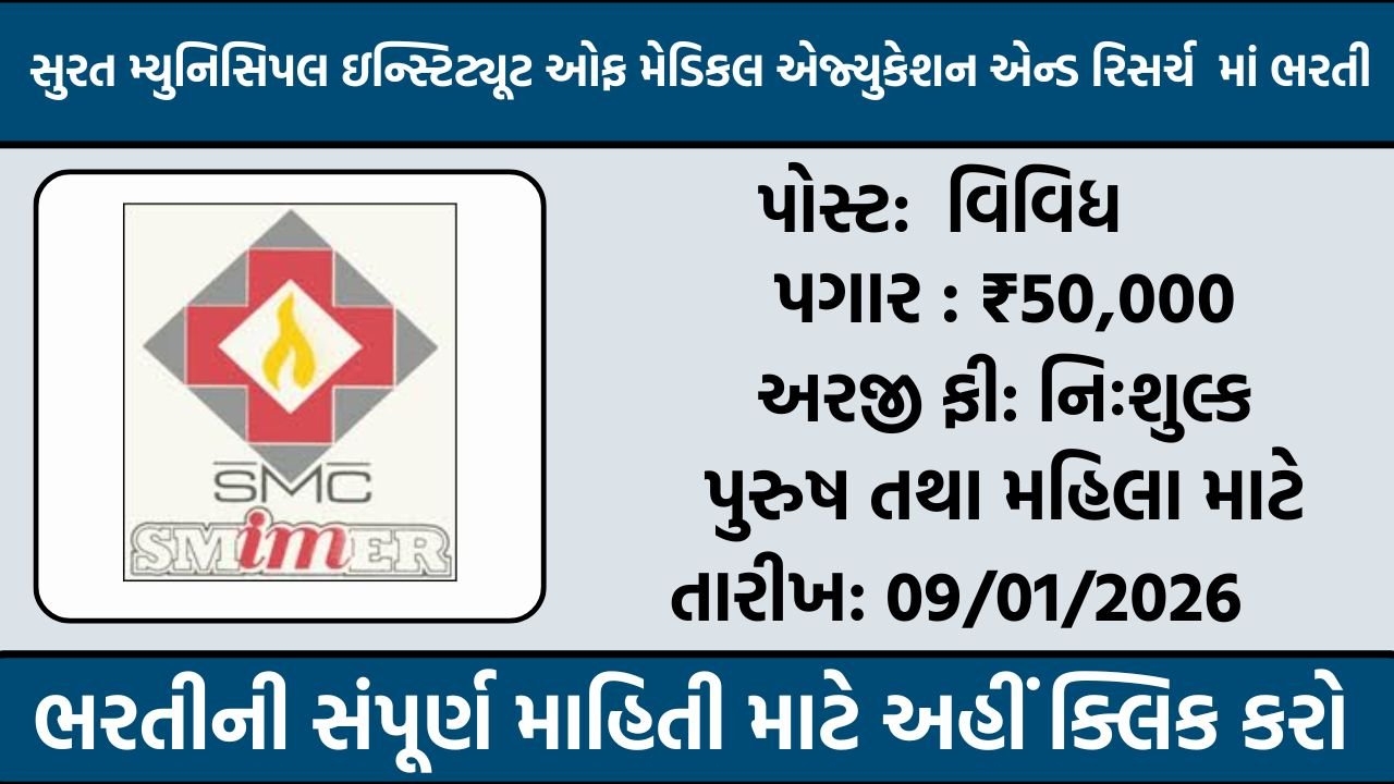 SMC Recruitment 2026